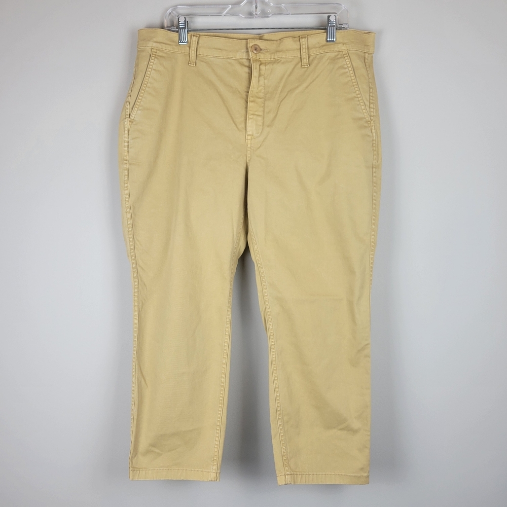 J Crew Cropped Chino Pants